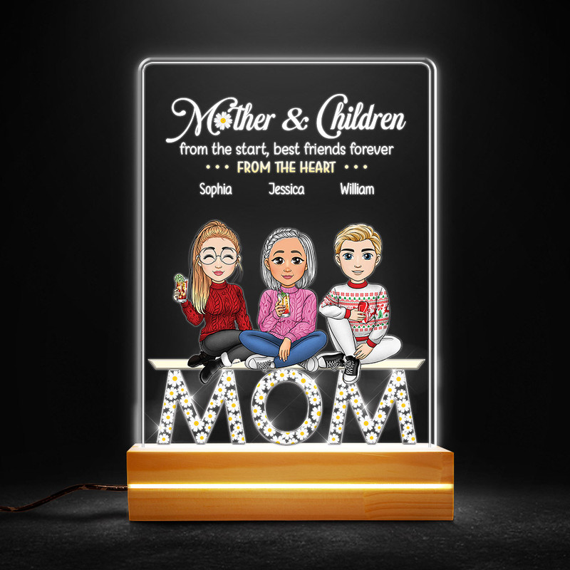 Mother And Children Personalized Led Night Light Gift For Mom.jpg