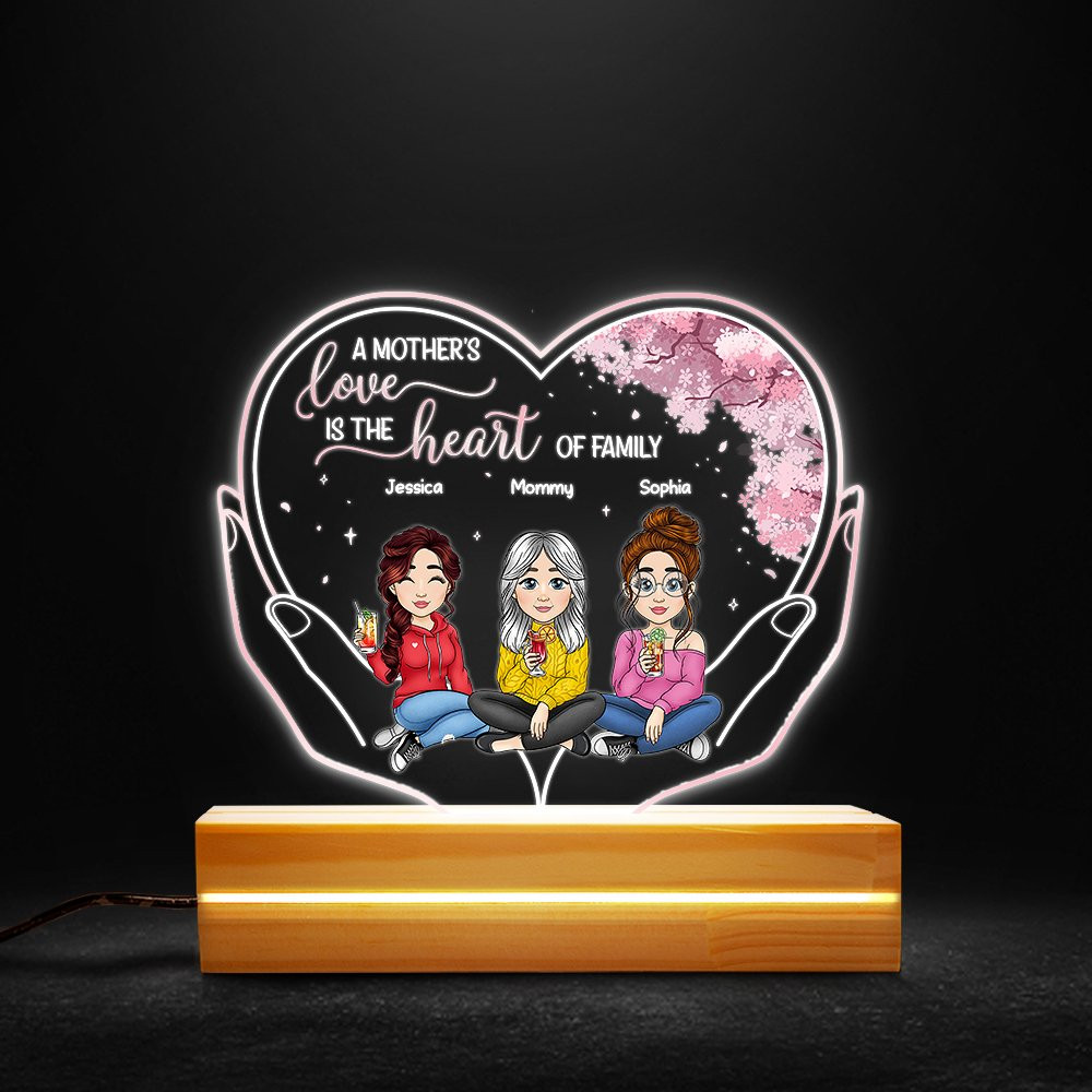 Mother's Love Is The Heart Of Family Personalized LED Night Light.jpg