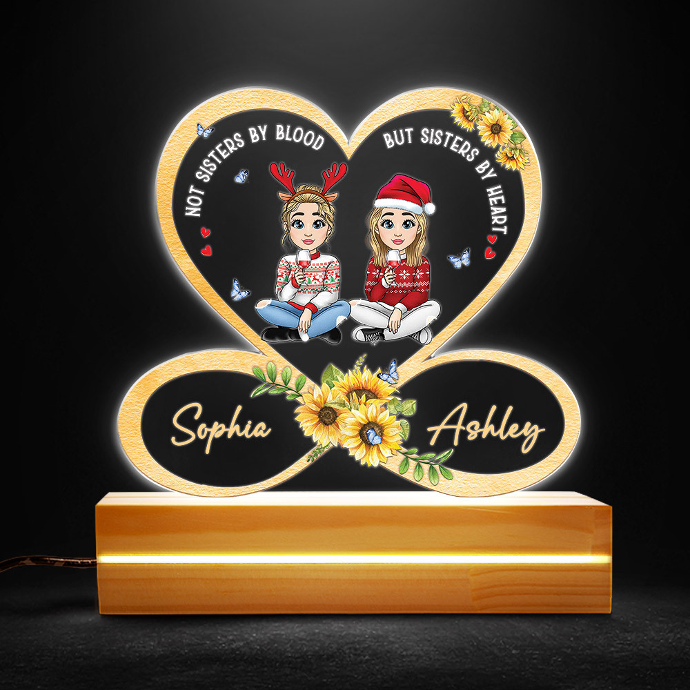 Sister By Heart Personalized Led Light for Besties.jpg