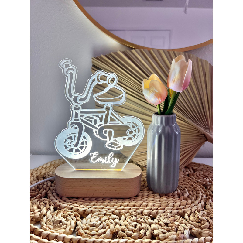 Bike Toy Cartoon Custom Name Light  Personalized Bedroom LED Cloud Decor  Baby Shower Gift  Newborn Gift  Toddler Gift Kid Lamp.jpg