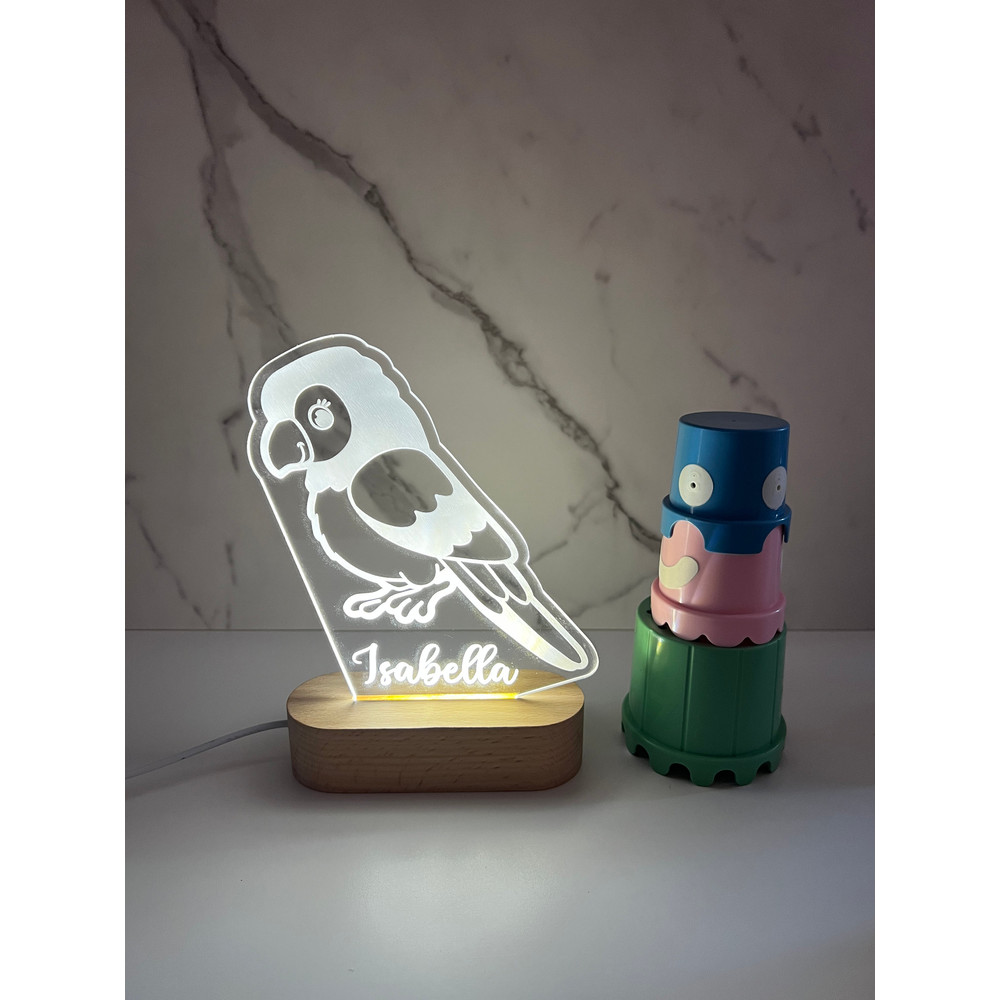 Bird Cartoon Custom Name Light  Personalized Bedroom LED Cloud Decor  Baby Shower Gift  Newborn Gift  Toddler Gift Kid Lamp.jpg