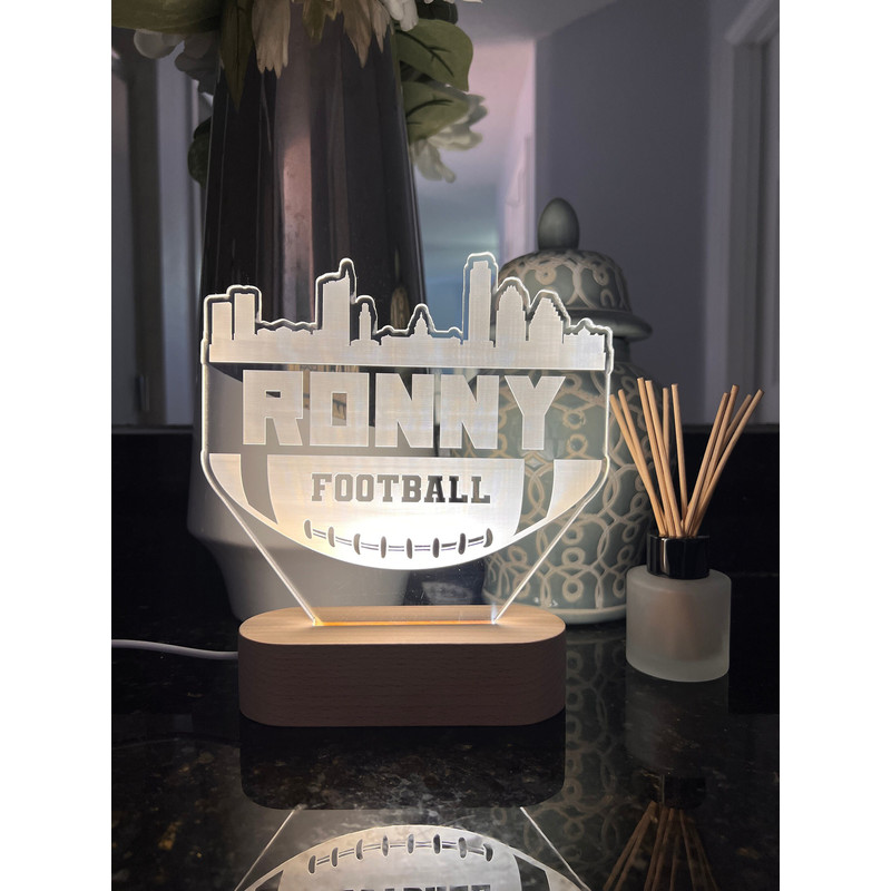Custom LED Football Light Personalized Bedroom Decor Sign Light up Sign Logo Sign Kid Gift Boss Gift Office Decor Boy Gift.jpg
