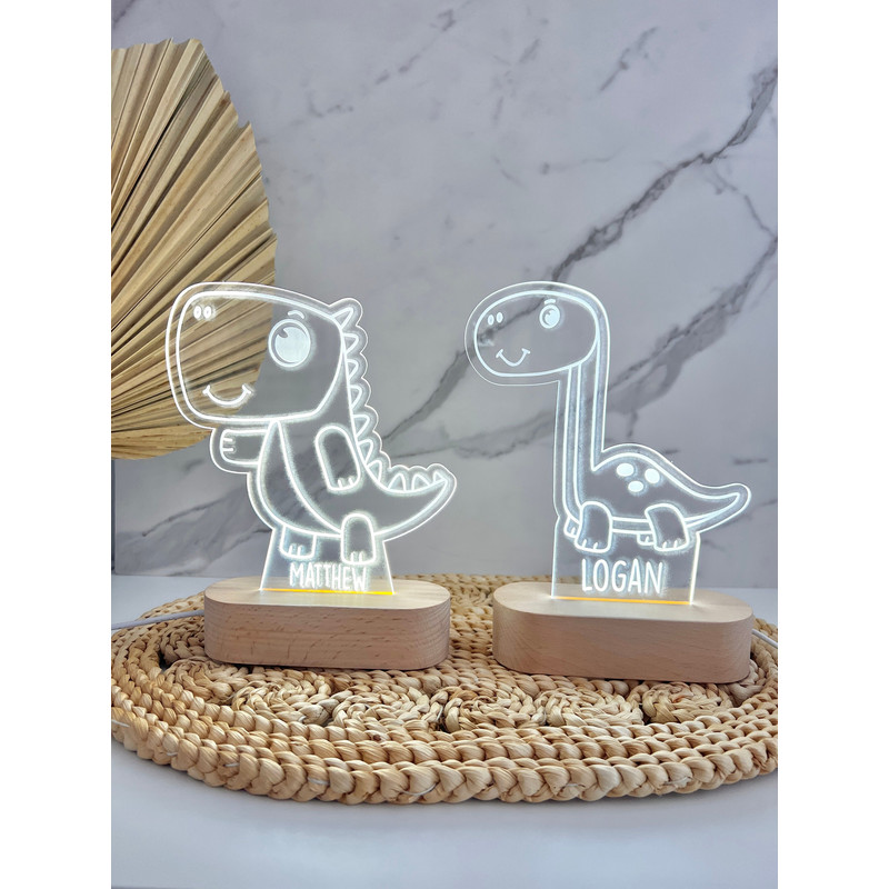 Dinosaur Custom Name Light Personalized Bedroom LED Cloud Decor Sign Light up Sign DaughterSon gift Sign Boy Gift Girl Gift.jpg
