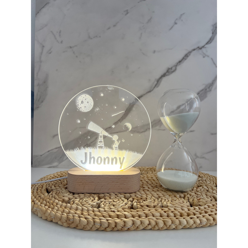 Looking Into Telescope Star Custom Name Light Personalized Bedroom LED Cloud Decor Sig Light up Sign Son gift Sign Boy Gift.jpg