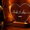 Custom Heart Led Light as Valentines Day - Personalized Valentines Gift - Light up Sign - Girlfriend Gifts - Wife Gifts - Gift for Couples.jpg