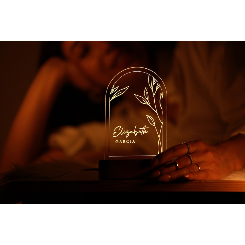 Custom Name Night Light for Kids - Boho Decor - Kids Room Decor - Toddler Gift - Gift for Baby - Holiday Gift - Name Night Light - Baby Gift.jpg