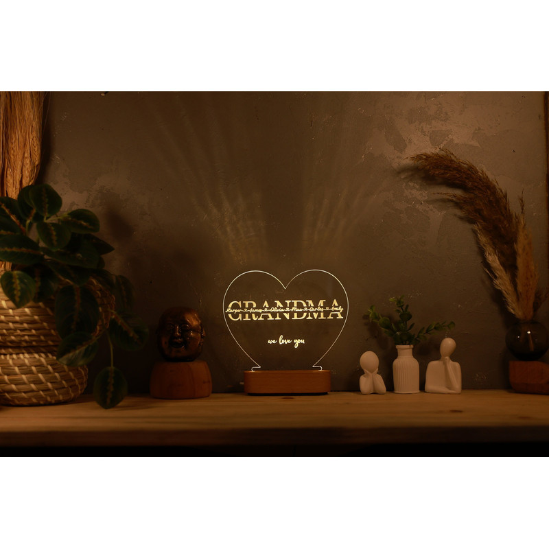 Custom Night Light - Grandma Christmas Gift - Mothers Day Gift - Grandma Gift Idea - Gift for Grandma - Grandma Birthday Gift - Grandma Lamp.jpg