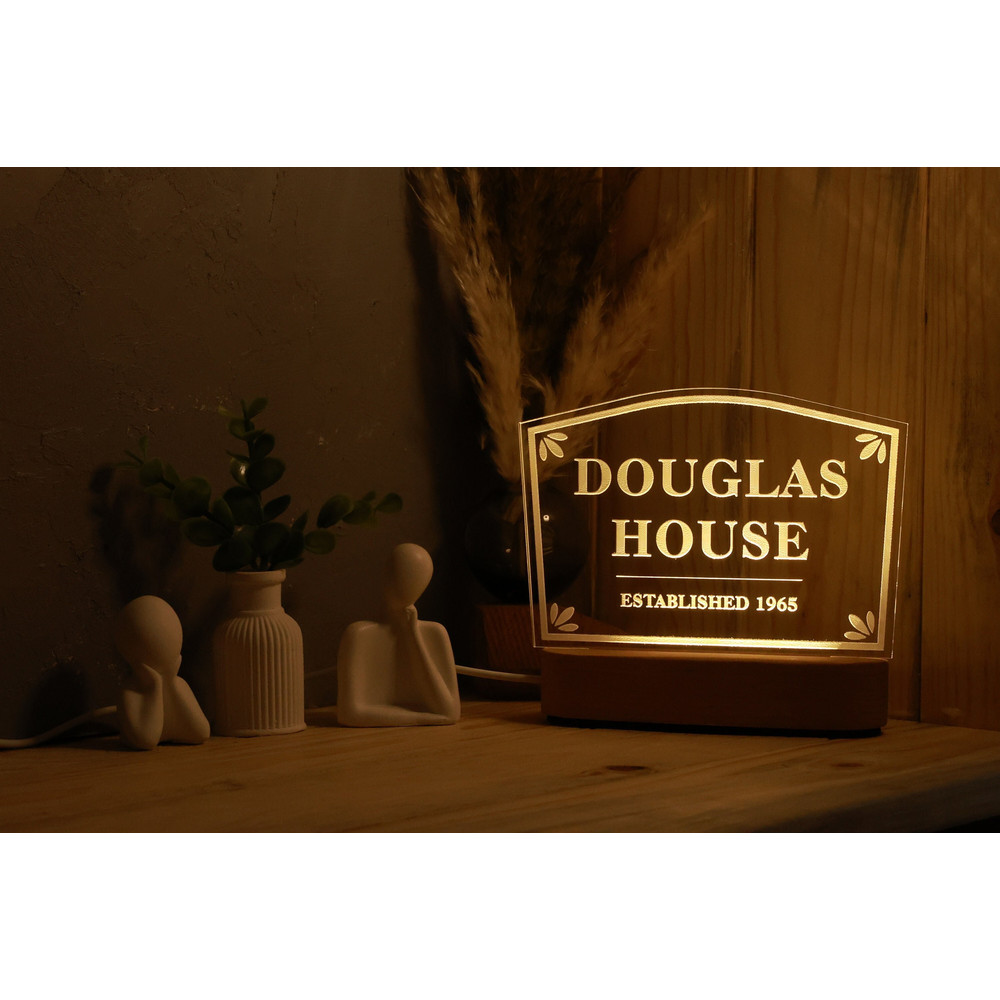 Personalized LED Family Name Light - House Name Sign - Last Name Plaque with Wooden Base - Home Gifts for New House - Housewarming Gifts.jpg