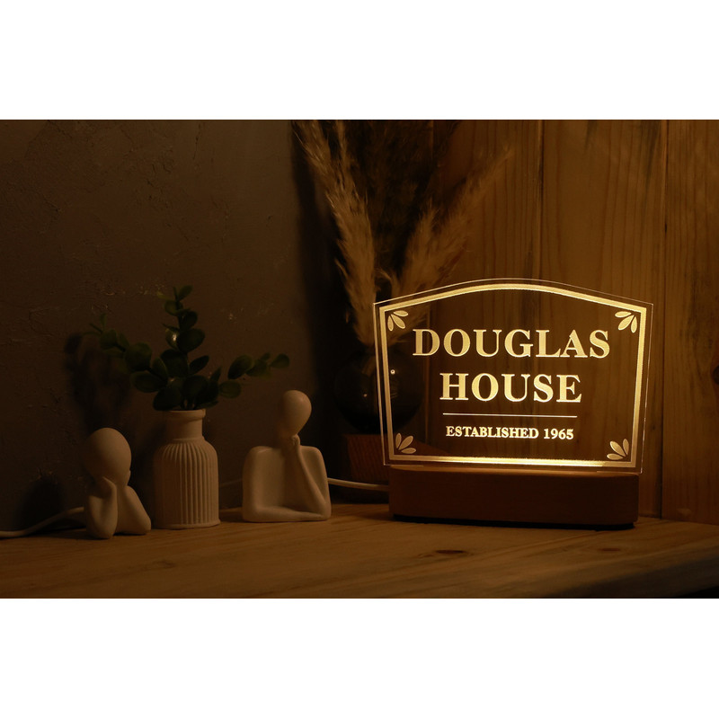 Personalized LED Family Name Light - House Name Sign - Last Name Plaque with Wooden Base - Home Gifts for New House - Housewarming Gifts.jpg