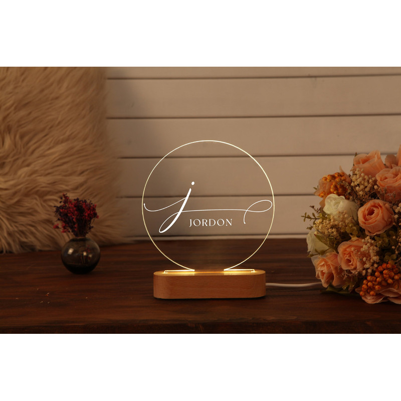 Personalized Letter Night Light - Kids Room Decor - Nursery Decor - Christmas Gifts - Tween Girl Gift - Teen Boy Gift - Kids Birthday Gifts.jpg