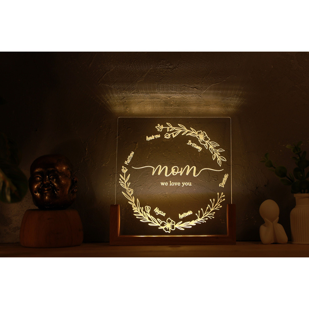 Personalized Mom Night Light - Mom Christmas Gift - Thoughtful Mom Gift - Mother in Law Gift - We Love You Gift for Mommy - Best Mom Gift.jpg