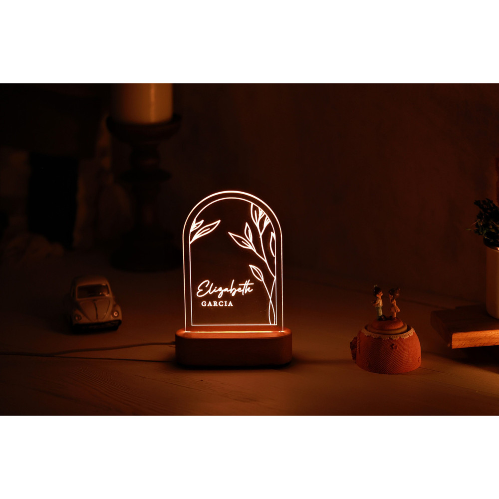 Personalized Name Night Light - Baby Shower Gift - Baby Room Decor - Christmas Gift for Baby Toddler - Boho Nursery Decor - Kids Name Gift.jpg