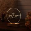 Personalized Night Light - Home Decor - Wedding Gift Ideas - Engagement Gift - Newly Wed Gift - Wedding Favors - Gift for Him - Gift for Her.jpg