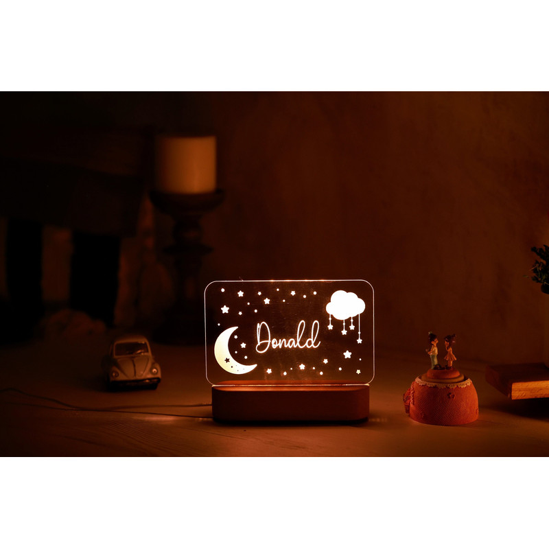 Personalized Night Light - Kids Gift - Baby Room Decor - Christmas Gift for Baby and Toddler - Newborn Boy Girl Name Gift - Kid Name Sign.jpg