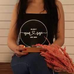 personalized night light for kids, space moon cloud night light, baby boy gifts