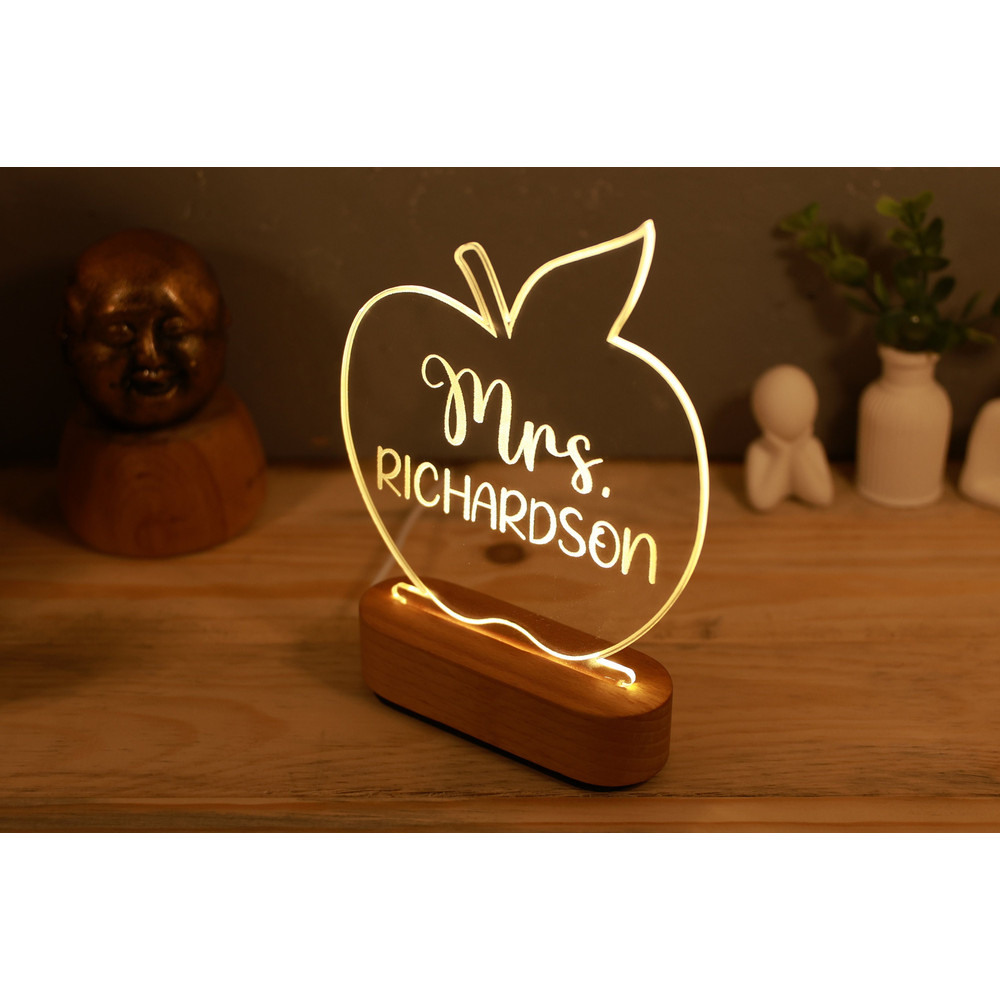 Personalized Teacher Gifts - Gift for Teacher - Back To School Gifts - Teacher Sign for Desk - Custom Classroom Decor - Desk Name Plate.jpg