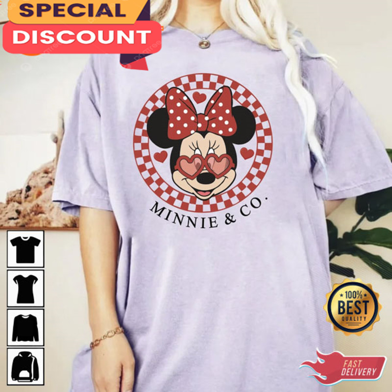 Checkered Mickey Minnie Disney Love Tee.jpg