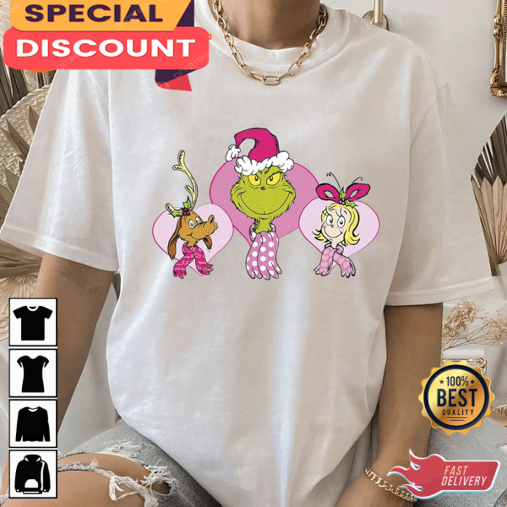 Grinch and Max Dog Disneyland Matching Valentine Shirt.jpg