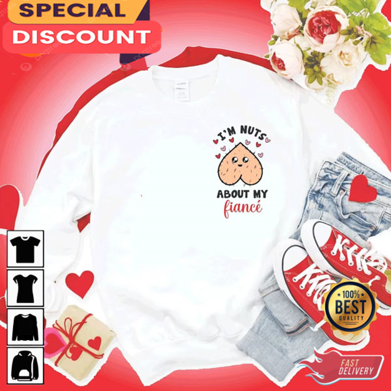 I'm Nuts About You Retro Funny Valentines Best Trendy Shirt.jpg