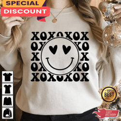 love happy face heart eyes happy face valentines shirt, gift for her, gift for him, lover gift