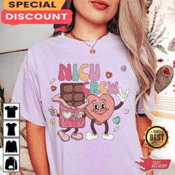 nicu nurse valentines day neonatal intensive care unit t-shirt, gift for her, gift for him, lover gift