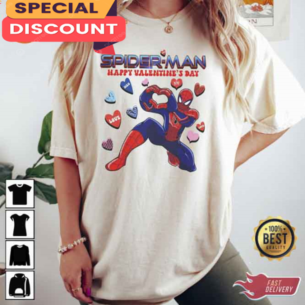 Spiderman Happy Valentines Day Shirt.jpg