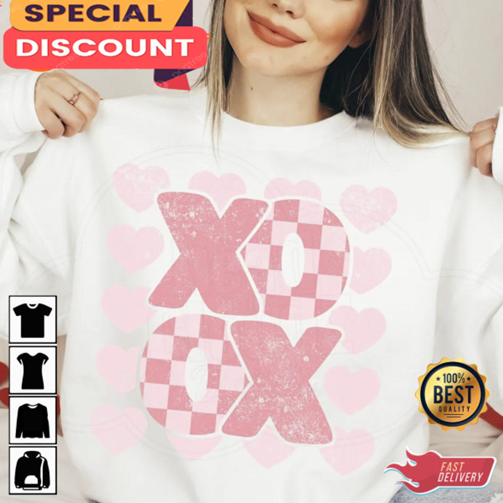 XoXo Valentine's Day Retro Cute Shirt.jpg