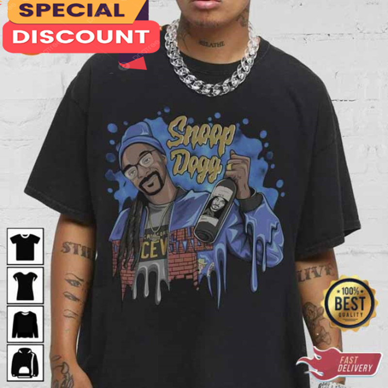 90s Vintage Snoop Dog Comic Rap T-Shirt.jpg