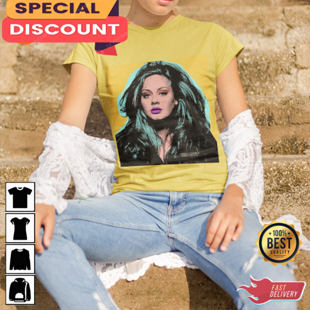 Adele Vintage Pop Music Graphic Unisex T-Shirt.jpg