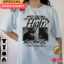 arctic monkeys unisex hoodie sweatshirt t-shirt, gift for fan, music tour shirt