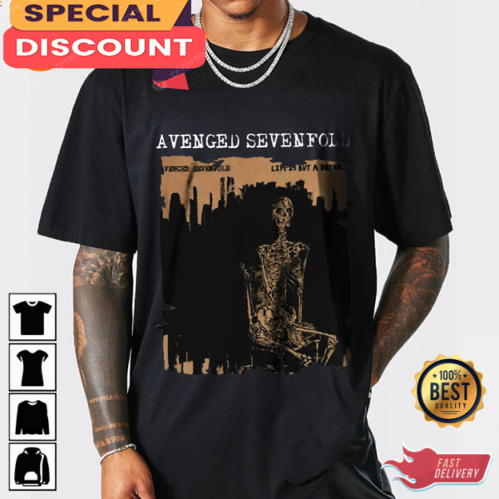 Avenged Sevenfold Life Is But A Dream North American Tour 2023 T-shirt.jpg