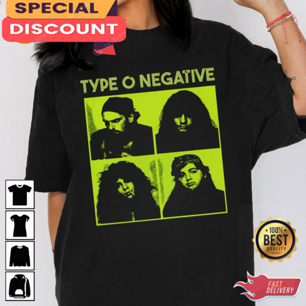 Band Type O Negative Shirt Bloody Kisses Album T-shirt.jpg