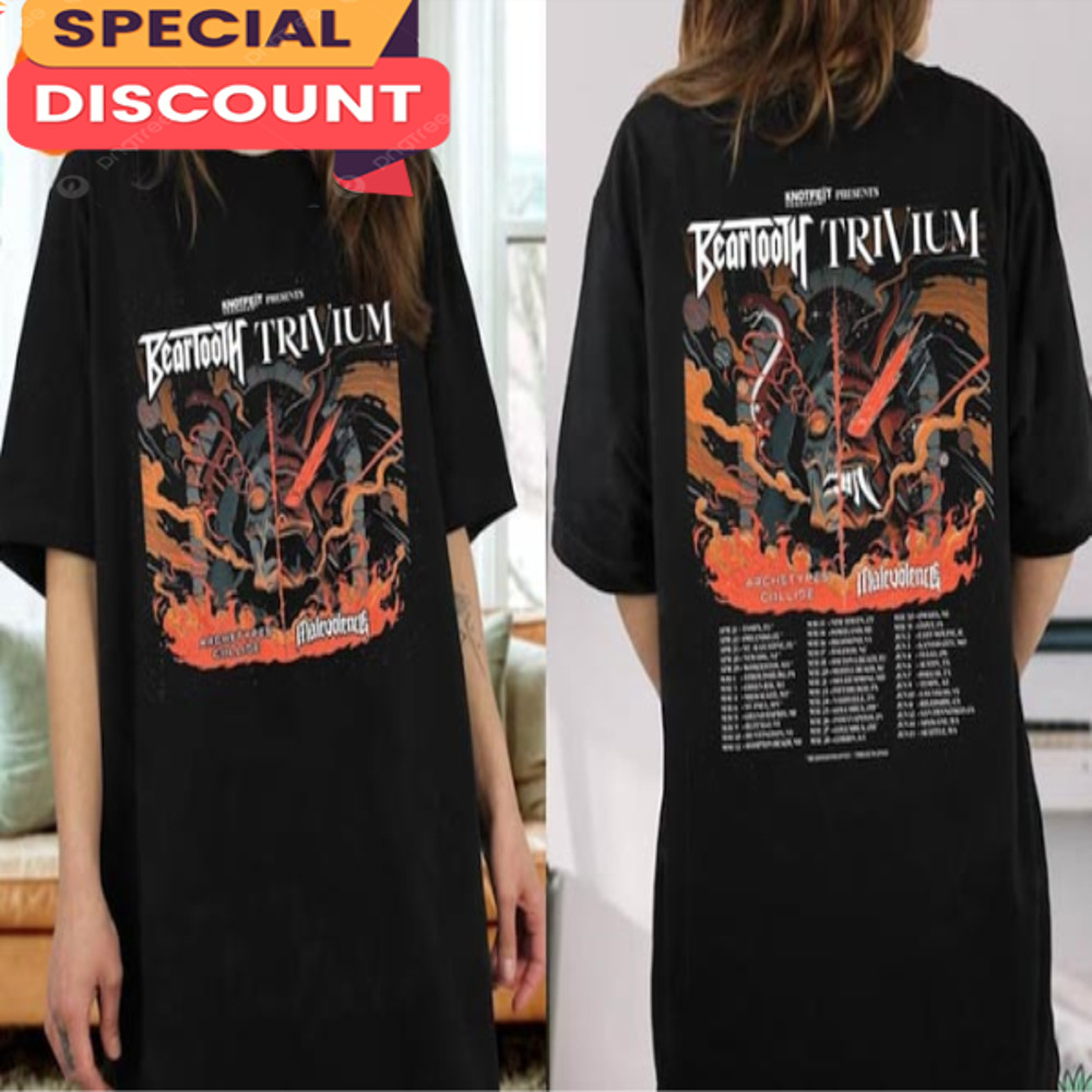 Beartooth and Trivium Summer Tour 2023 Shirt Anniversary Gift.jpg