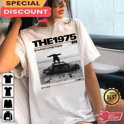 being funny in a foreign language the 1975 t-shirt, gift for fan, music tour shirt