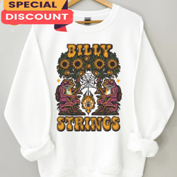 billy strings sweatshirt fall merch, gift for fan, music tour shirt
