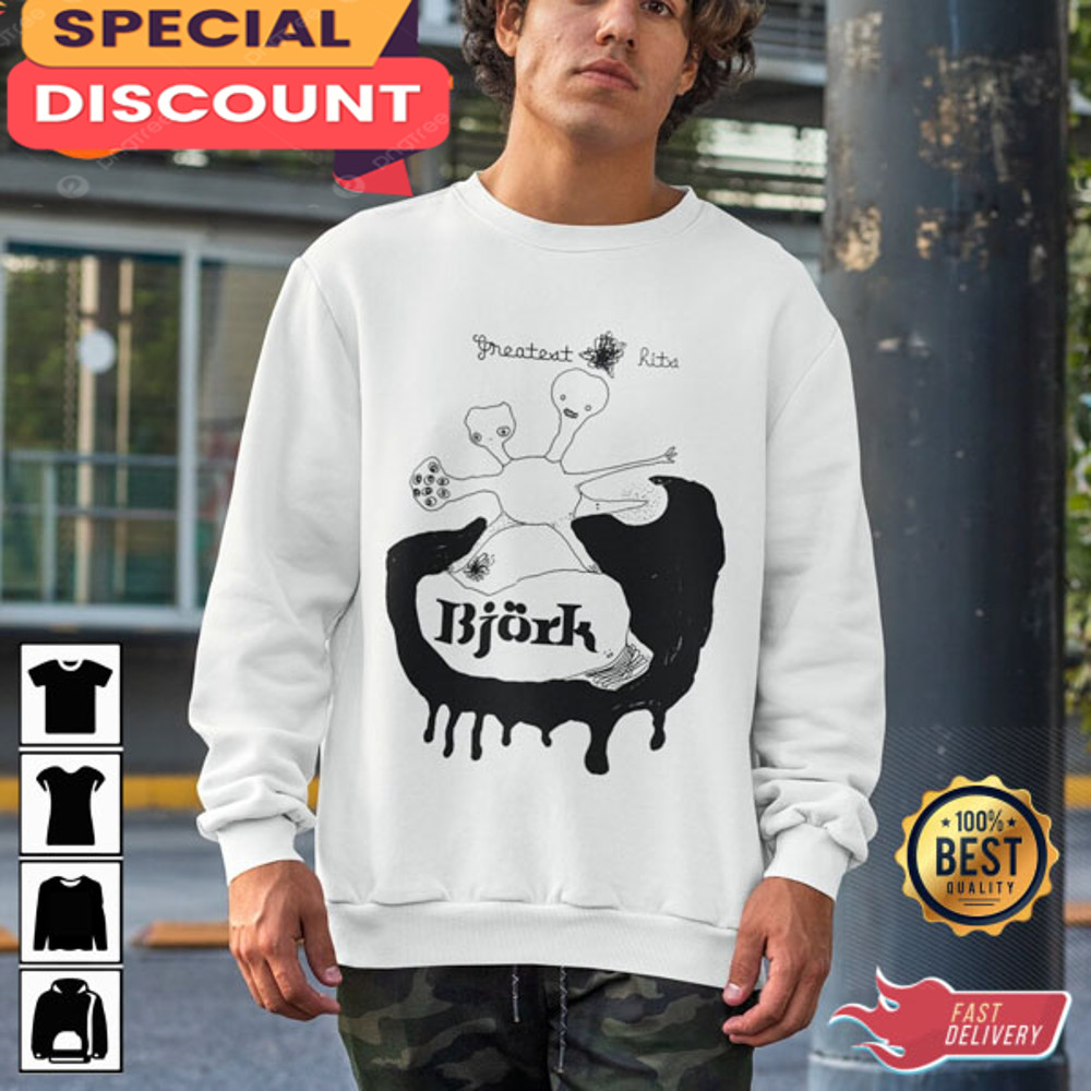 Bjork Collection 1996 Japanese Tour Promo Unisex Shirt.jpg