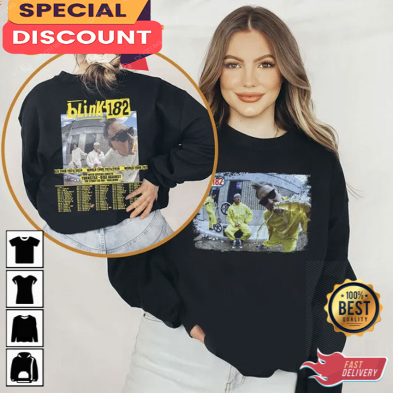 Blink-182 Tour 2023 2024 Shirt Blink 182 Fan Shirt.jpg