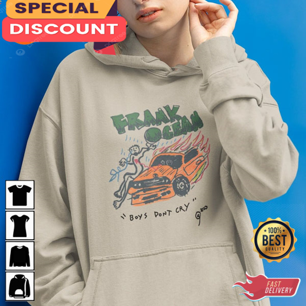 Boys Don't Vintage 90s Style Frank Ocean Frank Blond Unisex T-Shirt.jpg