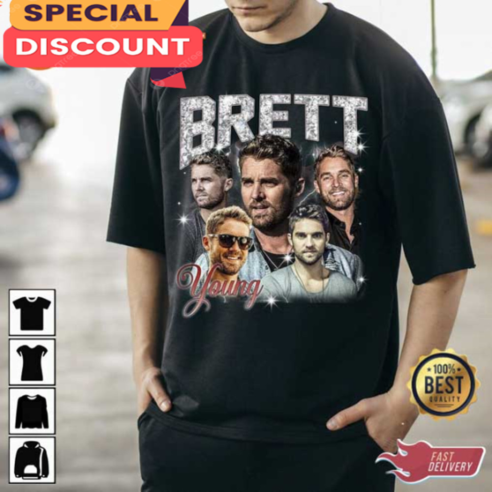 Brett Young Country Music Guitarist Unisex Shirt For Fans.jpg