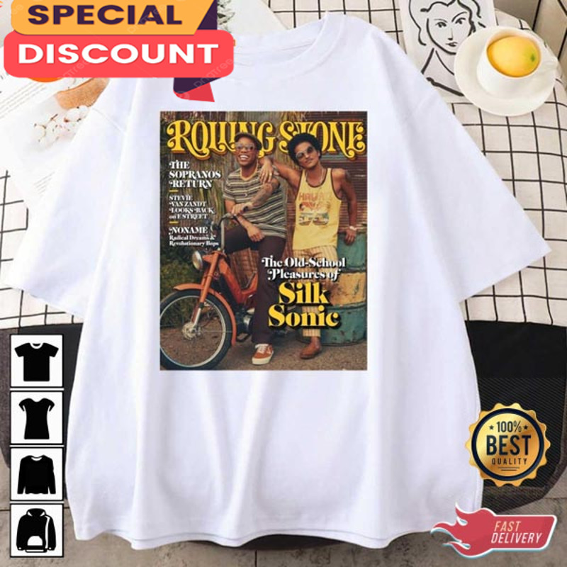 Bruno Mars And Anderson Paak Slik Sonik Rolling Stone Unisex T-Shirt Design.jpg