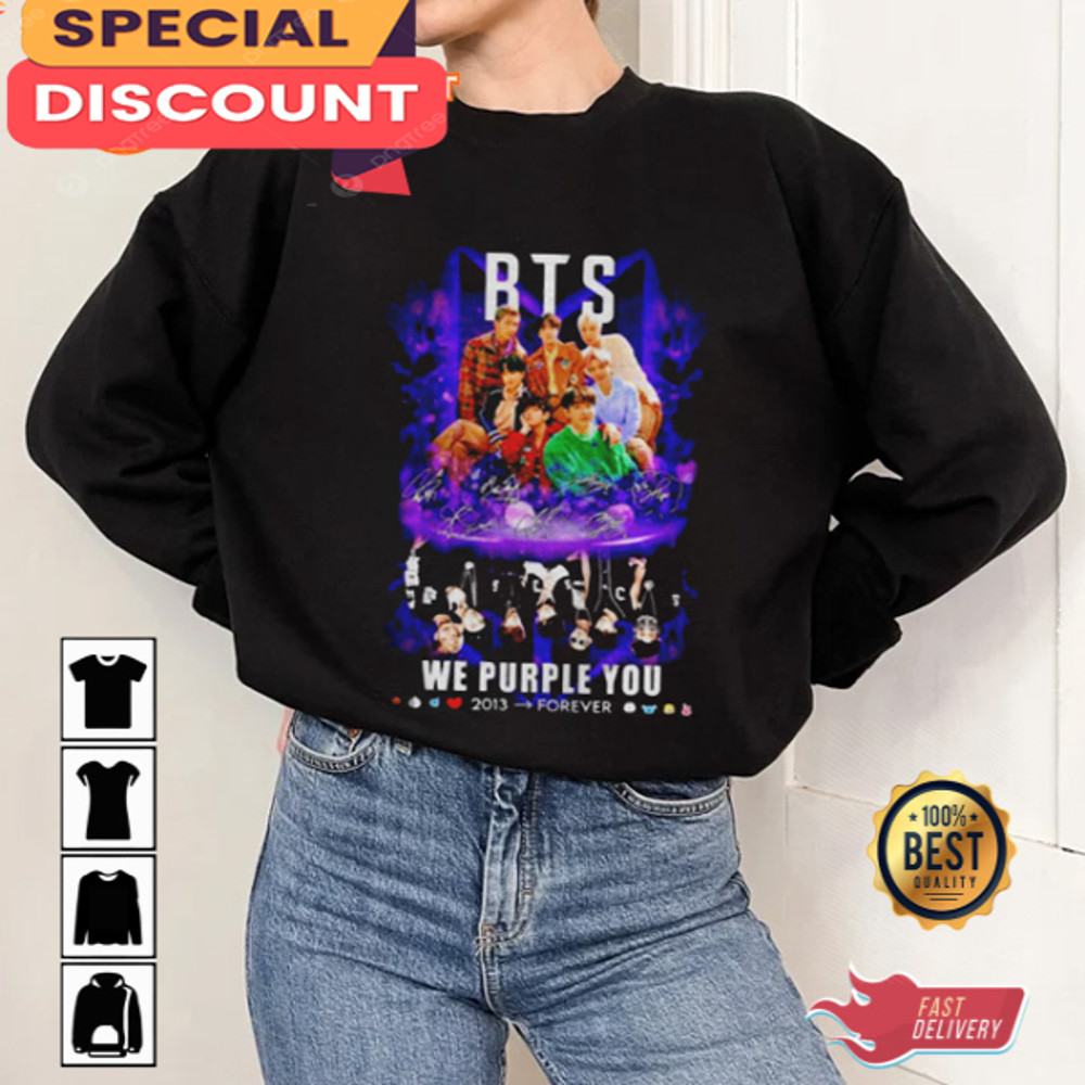 BTS Band 2013 To Forever Best T-Shirt Corkyshirt.com.jpg