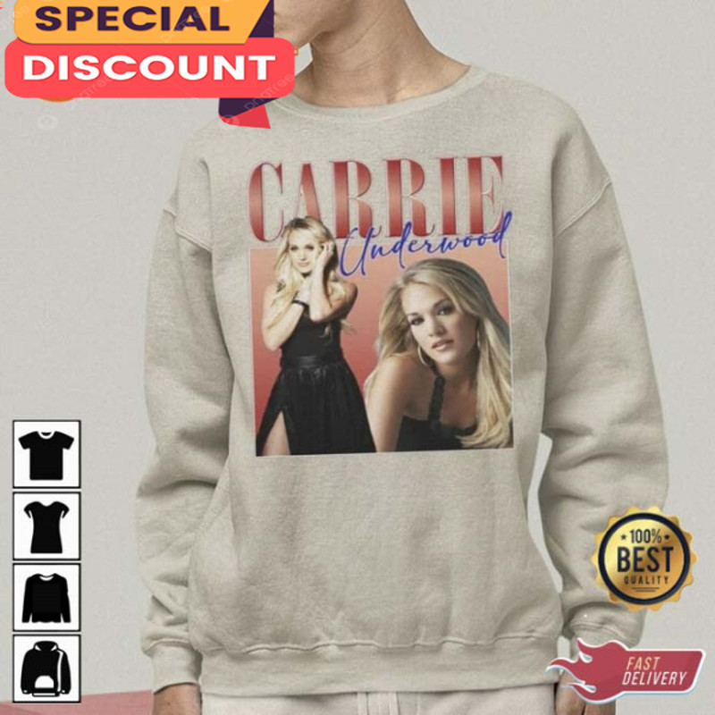 Country Singer Carrie Underwood Design Tee Shirt.jpg