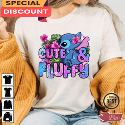 cute and fluffy stitch shirt, gift for fan, music tour shirt