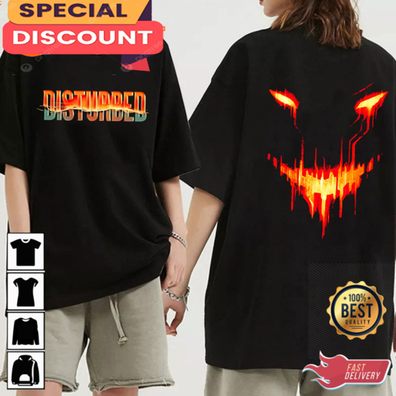 Disturbed Band Tour Gift For Fan Graphic T-shirt.jpg