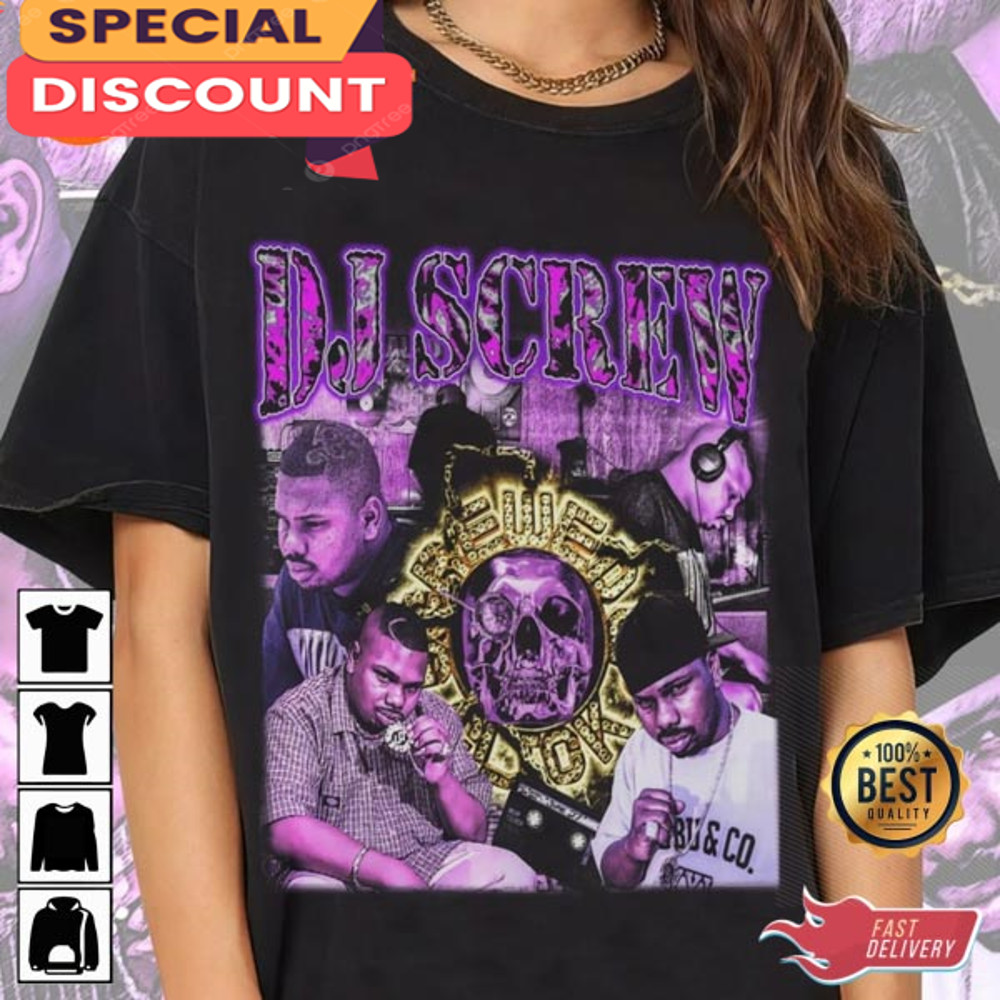 DJ Screw Vintage Graphic T-Shirt Design.jpg