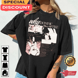 dominic fike music sunburn album vintage 90s y2k inspired t-shirt, gift for fan, music tour shirt
