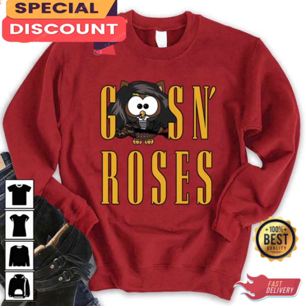 Double Revolver Cowboy Legend Guns N Roses Unisex Sweatshirt.jpg