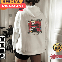 ed sheeran merch merchandice mathematics tour 2023 hoodie, gift for fan, music tour shirt