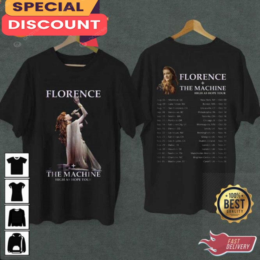 Florence And The Machine High As Hope Tour Concert Shirt.jpg