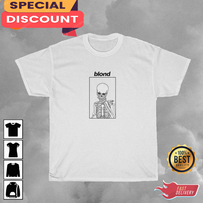 Frank Ocean Blonde Skeleton Gift for Blond Fans Unisex T-Shirt.jpg